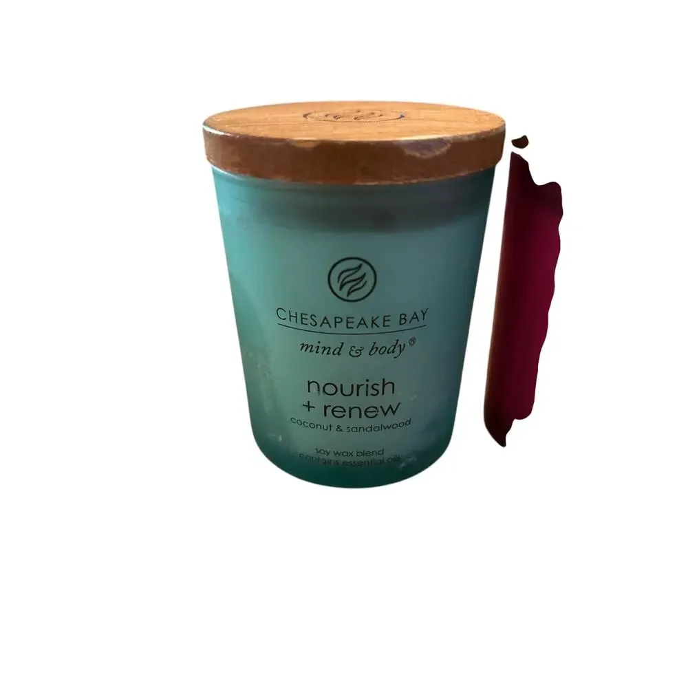 New 2 Chesapeake Bay Candles Coconut🥥Sandalwood Raspberry Coconut🥥size 3x2.75”